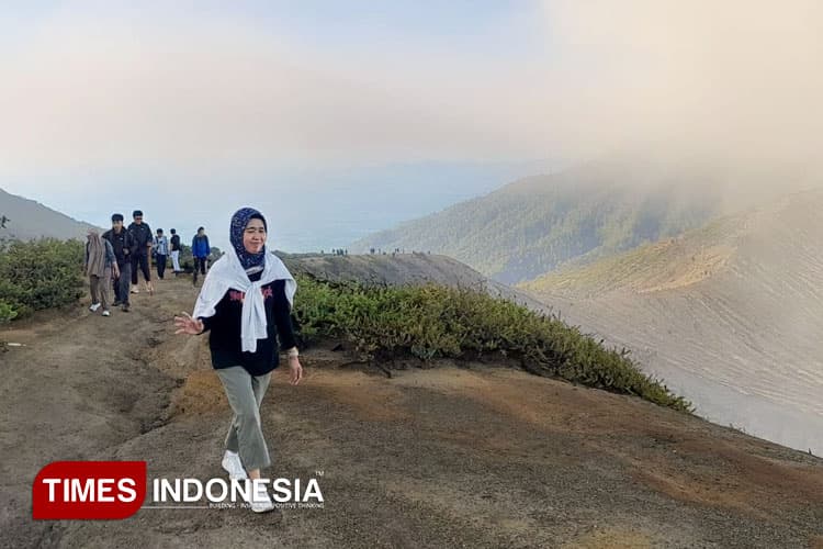 Situs Geopark Kawah Ijen Jadi Favorit Wisatawan Selama Libur Lebaran