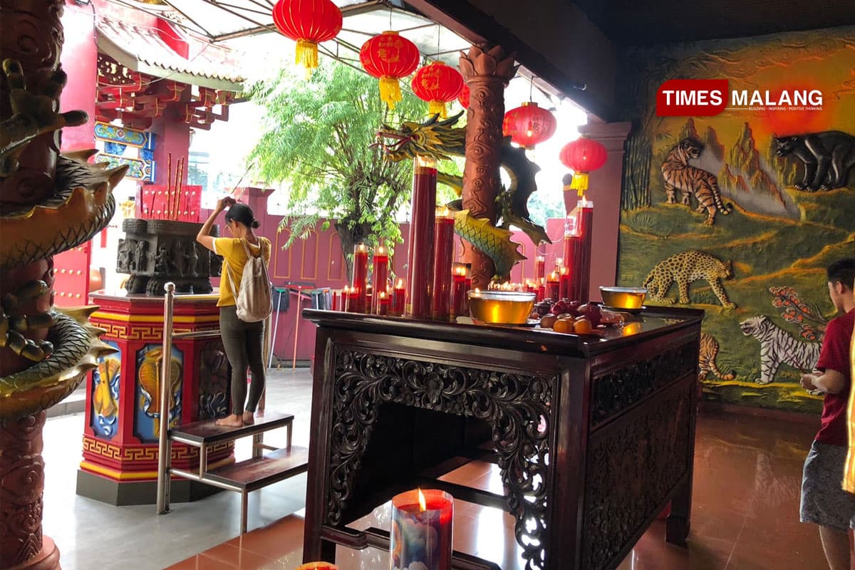 Imlek di Klenteng Kwan Im Tong, Doa untuk Kota Batu